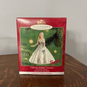 Hallmark Celebration Barbie Ornament Special 2001 Edition 2nd in a Series